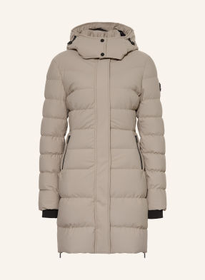 Moose Knuckles Péřová Parka Watershed černošedá
