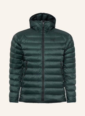 Arc'teryx Péřová Bunda Cerium tmavě zelená