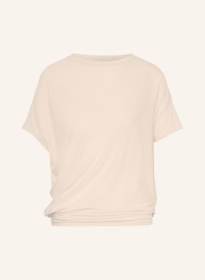 Super.Natural Tričko Yoga Loose S Merino Vlnou krémová