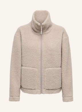 Only Teddyfell-Jacke beige