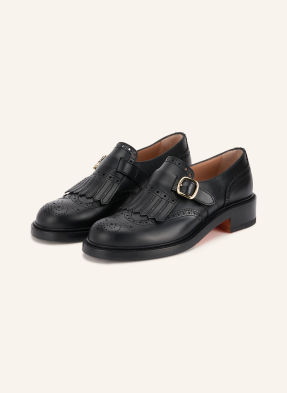 Santoni Monks Elsa černá