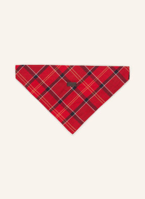 Barbour Šátek Pro Psy Large-Xl červená / tmavě šedá / černá