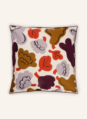 Marimekko Dekorační Polštář P-Kukasta Kukkaan béžová / černošedá / červená