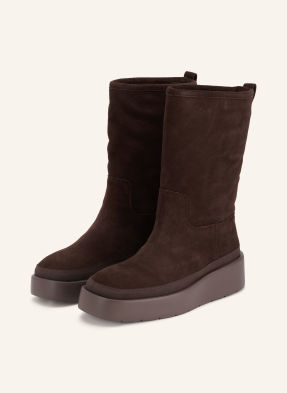 Calvin Klein Plateau-Boots braun