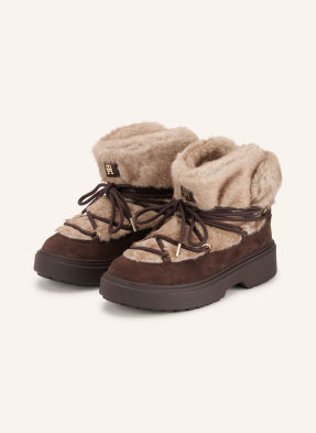 Tommy Hilfiger Schnürboots braun
