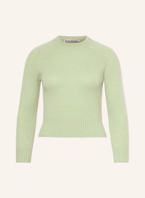Acne Studios Kašmírový Svetr světle zelená