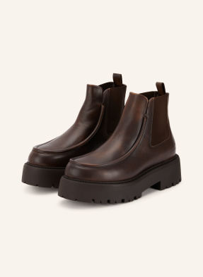 Copenhagen Studios Chelsea Boots cph725 tmavě hnědá