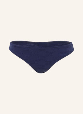 Vilebrequin Basic Bikinové Kalhotky Frise tmavě modrá