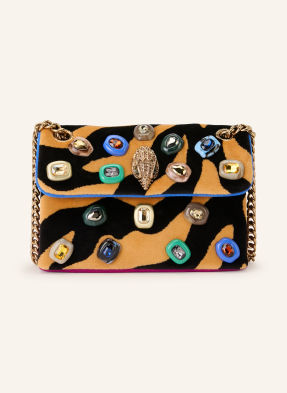Kurt Geiger Kabelka Přes Rameno Kensington Ophelia Mini S Ozdobnými Kamínky černá / velbloudí / modrá