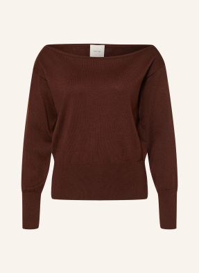 Calvin Klein Svetry tmavě hnědá