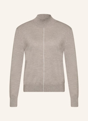 Calvin Klein Svetry černošedá / bílá