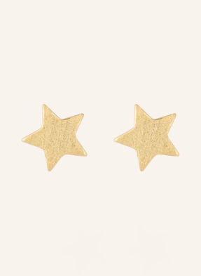 Lulu Copenhagen Náušnice Star Earring zlatá