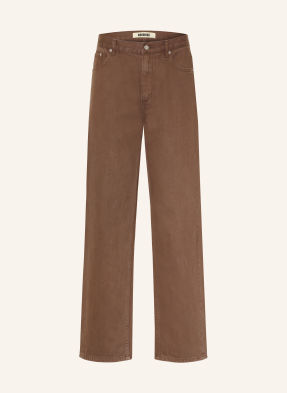 Woodbird Džíny Wbleroy Loose Fit washed brown