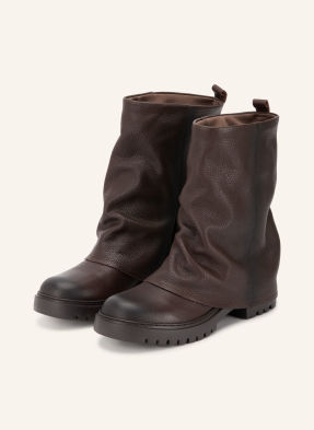 Unisa Boots Gray_Ala tmavě hnědá
