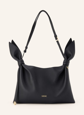 Loewe Schultertasche Scarf Medium schwarz