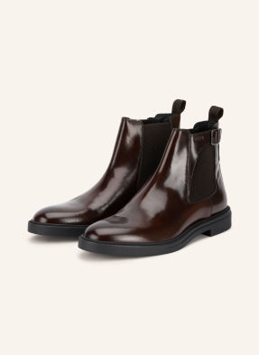Boss Chelsea Boots Calev tmavě hnědá