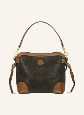 Bric's Vaková Kabelka Volterra Life khaki / hnědá
