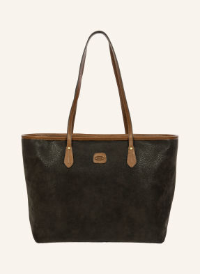 Bric's Shopper Volterra Life khaki / hnědá