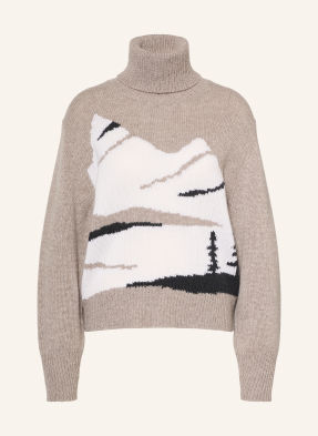 Ftc Cashmere Rolák Z Kašmíru černošedá / režná / černá