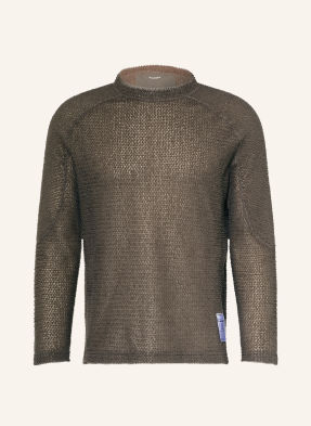 Satisfy Funkční Tričko Fuzzfleece™ Ad hnědá