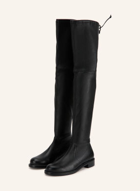 Stuart Weitzman Kozačky Nad Kolena Giseleland černá