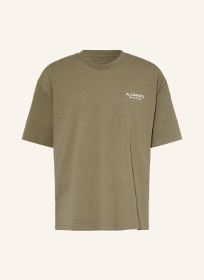 Allsaints Tričko Shadow khaki
