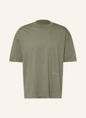 Allsaints Tričko Axel khaki