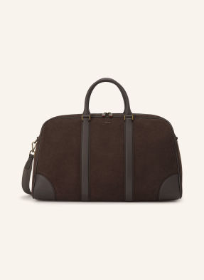 Boss Cestovní Taška Na Víkend Holdall tmavě hnědá