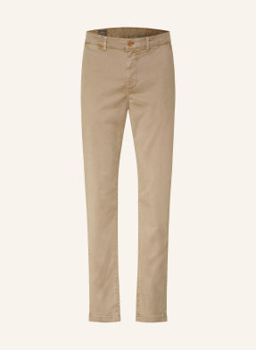 Faherty Chino Kalhoty Coastline Slim Fit khaki