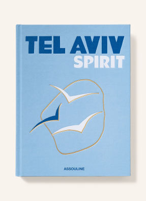 Assouline Kniha Tel Aviv Spirit tmavě modrá / tmavě modrá / bílá