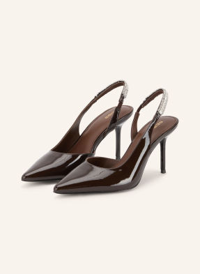 Reiss Slingpumps Magda Mit Schmucksteinen rot