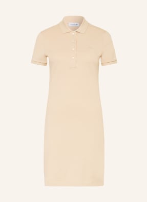 Lacoste Piqué-Polokleid braun