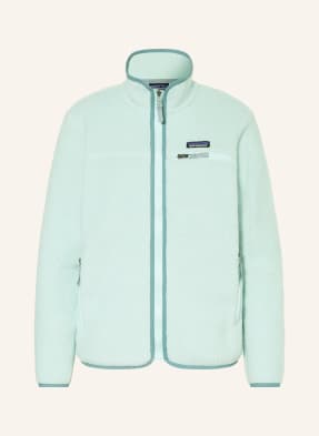 Patagonia Fleecová Bunda tyrkysová