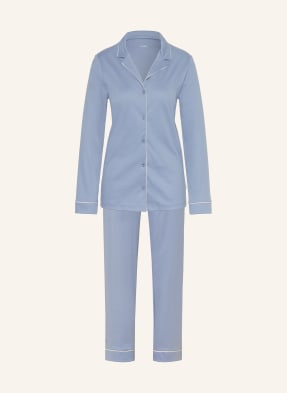 Calida Schlafanzug Night Lovers blau