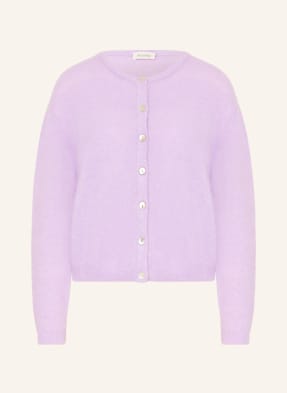 American Vintage Strickjacke Mit Alpaka lila