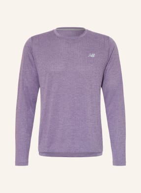 New Balance Běžecké Tričko Athletics fialová