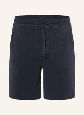 Juvia Frottee-Shorts Dameon blau
