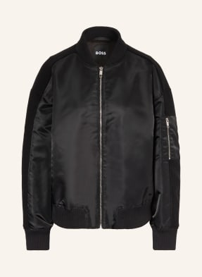Boss Blouson Pamilano Im Materialmix schwarz