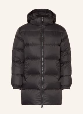 Tommy Jeans Péřová Bunda černá