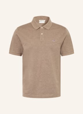 Gant Piqué-Poloshirt Regular Fit braun