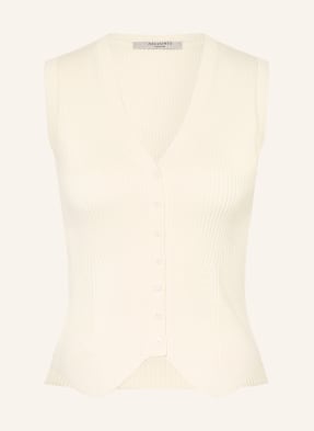 Allsaints Pletená Vesta Cruz režná