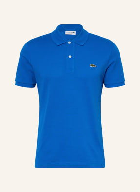 Lacoste Piqué-Poloshirt Slim Fit blau