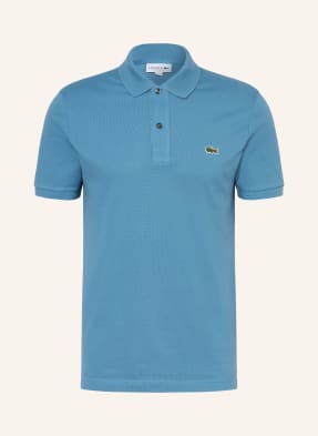 Lacoste Piqué-Poloshirt Slim Fit blau
