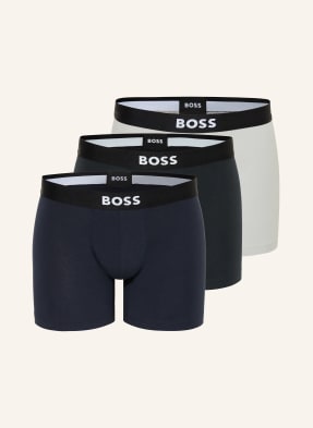 Boss 3er-Pack Boxershorts One grau