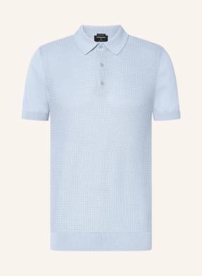 Strellson Strick-Poloshirt Adrian blau