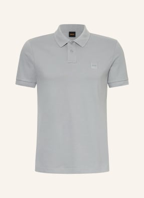 Boss Jersey-Poloshirt Passenger grau