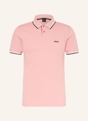 Boss Piqué-Poloshirt Paul Slim Fit rosa