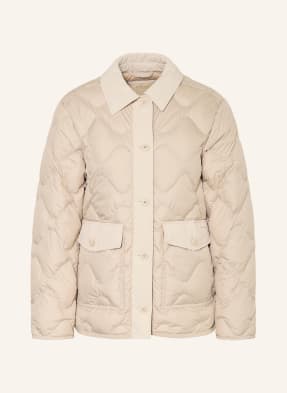 Woolrich Prošívaná Bunda Heritage světle hnědá