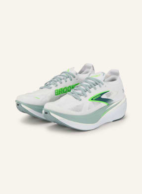 Brooks Běžecké Boty Hyperion Max 3 bílá / neonově zelená / petrolejová