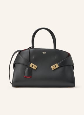 Ferragamo Handtasche Hug Large schwarz